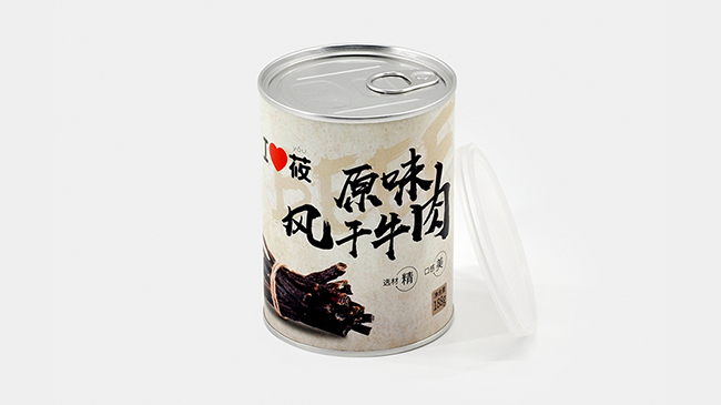 休闲食品纸筒