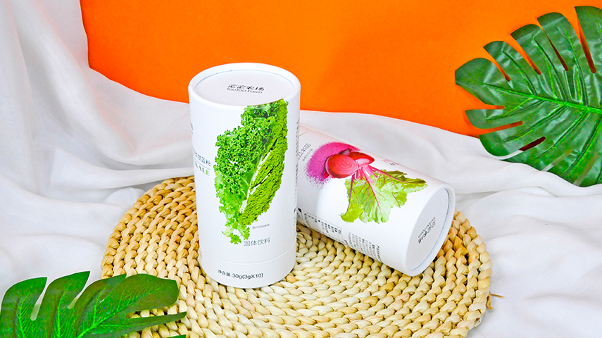 固体饮料纸罐包装 固体饮料纸罐包装