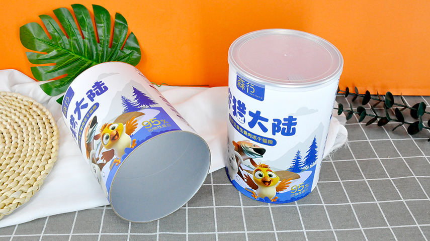 宠物食品复合纸罐 宠物食品复合纸罐