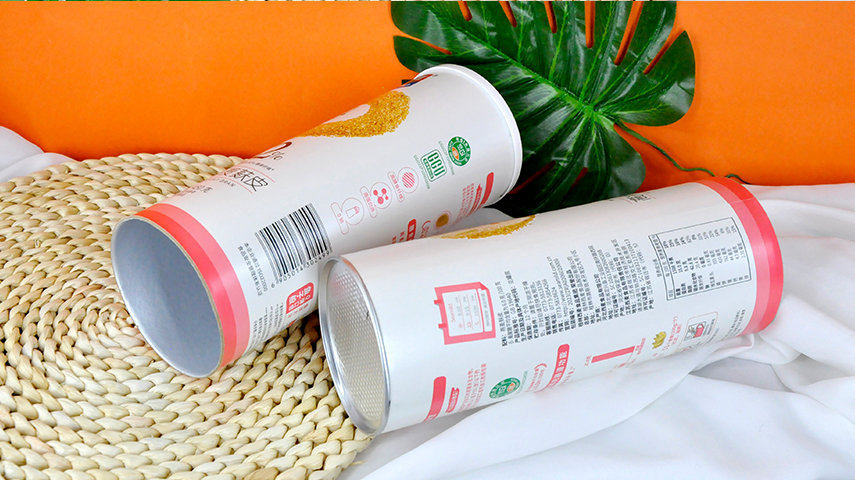 燕麦食品纸罐包装