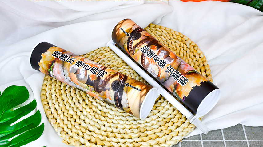 推推乐寿司纸罐包装