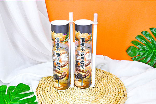 推推乐寿司纸罐包装
